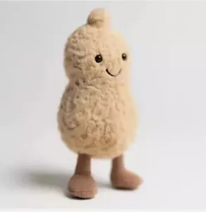 AMUSEABLE PEANUT Soft Plush Toy Fun Cute Stuffed Food Collectible Jellycat REPLI - Picture 1 of 6