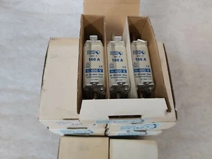 3 Stück NH Sicherungseinsätze Größe 1, 160A, NH-1, 400V, Eurofuse,  neuwertig - Picture 1 of 1
