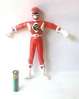 H/ figurine POWER RANGERS FORCE ROUGE TORDABLE 1994 SABAN
