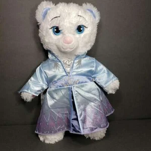 Disney Frozen 2 Build A Bear Workshop Stuffed Elsa Plush 17in White Cat SINGS - Picture 1 of 8