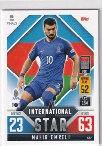 Topps Match Attax Road to Nations League 101 2022 No IS 87 Mahir Emreli - Picture 1 of 1