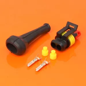 Vignal Side Marker Light Kit Connector D13880- 2 Way Female Superseal - 193170 - Picture 1 of 5