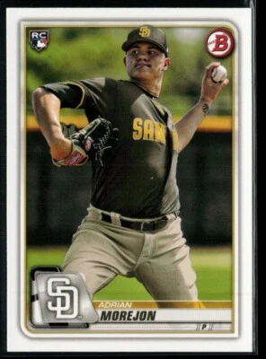 2020 Bowman #65 Adrian Morejon RC - Image 1 of 2