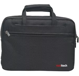 Navitech Black Laptop/Notebook/Tablet Case Cover Briefcase Up to 12.1" NEW - Picture 1 of 2