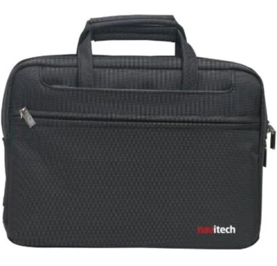 Navitech Black Laptop/Notebook/Tablet Case Cover Briefcase Up to 12.1" NEW - Image 1 of 2