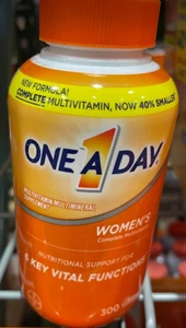 One A Day Women's Complete Multivitamin Supplement, 300 Tablets, Exp: 10/2026 - Picture 1 of 6