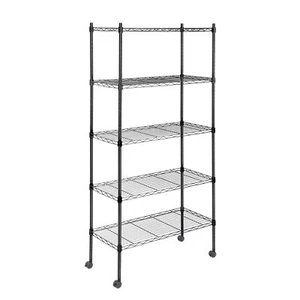 Simple Deluxe Storage Shelves 24"W x 14" D x 59" H5-tier Garage Storage Shelving - Picture 1 of 6
