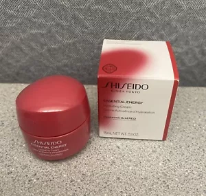 CREMA HIDRATANTE SHISEIDO ESSENTIAL ENERGY TAMAÑO DE VIAJE .53 oz tamaño de viaje nueva en caja - Imagen 1 de 4