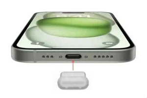 5x tapon antipolvo para puerto USB-C de IPHONE 15 15 PLUS 15 PRO 15 PRO MAX - Zdjęcie 1 z 2
