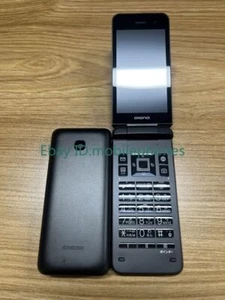 KYOCERA A202KC DIGNO KEITAI 4 FLIP PHONE ANDROID Black from Japan unlocked - Picture 1 of 20