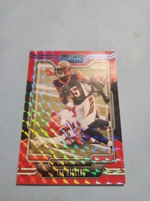 tee higgins 2021 PANINI  PLAYBOOK  #14 MOSAIC  BENGALS - Image 1 of 4