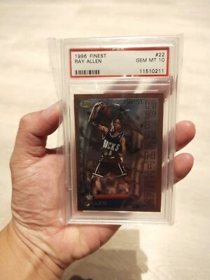 Ray Allen Topps Finest RC Psa10 🔥 low population 151  - image 1 of 4