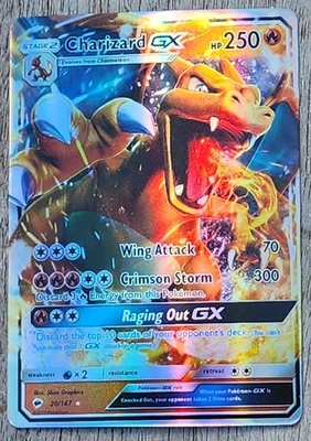 Pokémon TCG Charizard GX Holo Ultra Rare Card Burning Shadows 20/147 - Image 1 of 4
