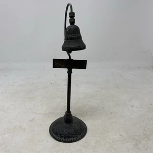 Antique 1914 El Camino Real California Mission Brass Bell 1769-1906 Forbes 9.5" - Picture 1 of 15