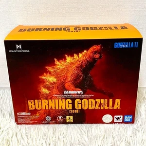 Figura S.H.MonsterArts Burning Godzilla 2019 Tamashii Web Limited Yuji Sakai JPN - Imagen 1 de 8