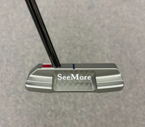 RH SEEMORE PLATINUM M7 TOUR CENTER-SHAFTED 36" PUTTER, HEADCOVER, GP PRO ONLY - Picture 1 of 10
