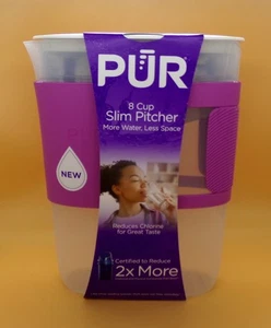 Pur® 6-Cup Pitcher with Purple Sleeve 6 filtered, 2 in Reservoir - Picture 1 of 2