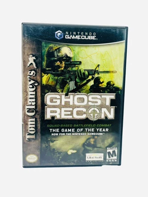 Tom Clancy Ghost Recon GameCube Game Nintendo Cib Vintage Military Battle War - Image 1 of 4