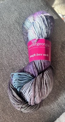 Sweet Georgia Tough Love Calcetín "Mago" Dedos Calcetín Hilo Lana Merino Foto 1 de 4