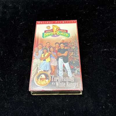 Mighty Morphin Power Rangers - Im Dreaming of a White Ranger (VHS, 1995) - Image 1 of 3
