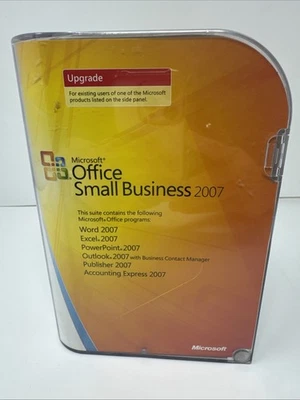 MICROSOFT OFFICE Small Business Edition 2007 UPGRADE w/ Key number - Image 1 of 4