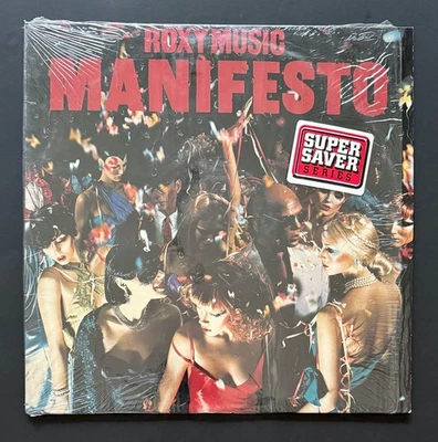 ROXY MUSIC Manifest Vinyl Record Album LP Original Shrink Inner Sleeve Ferry NM - Image 1 of 2