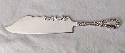 Dominick & Haff 'Cupid' Heavy Solid Sterling Silver Ice Cream Knife - Image 1 of 4