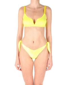 Bikini coordinato MeFui MF23-0012 Donna Nero Rosa - Picture 1 of 10