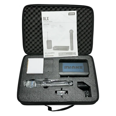 Shure BLX24 B58 Wireless Handheld Microphone System Receiver with H11 Band - Image 1 of 4