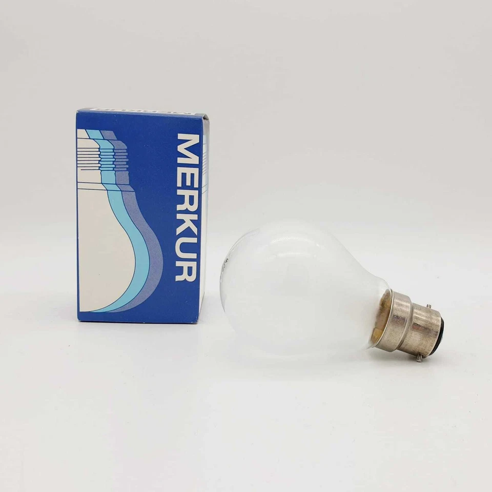 Merkur stossfest AGL GLS Standard 110V Glühbirne 100W B22d, matt, frosted - Bild 1 von 1