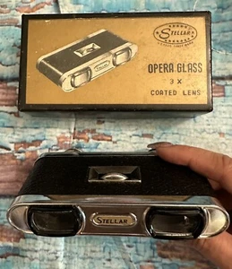 Stellar Opera Glass 3X Coated Lens In Original Box Model B-289 Used Vintage EUC - Picture 1 of 4