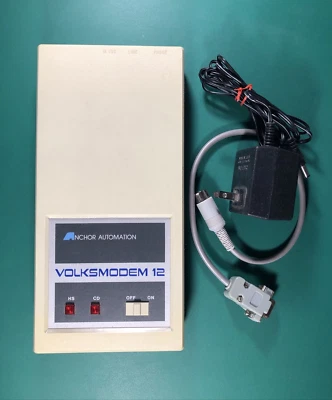 VOLKSMODEM 12 | Anchor Automation VM12 Modem With Cables | Powers On - Image 1 of 4