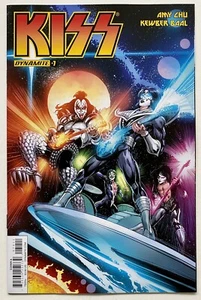KISS #7 ABR 2017 PORTADA VARIANTE TOM MANDRÁGORA DINAMITA CÓMICS AMY CHU - Imagen 1 de 2