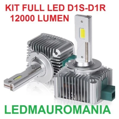 KIT FULL LED D1S D1R 70W MITO BMW CONVERSIONE XENON A LED CANBUS PLUG AND PLAY - Immagine 1 di 4