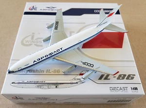 Alas 1:400 Ilyushin IL-86 Aeroflot CCCP-86096 JC - Imagen 1 de 5