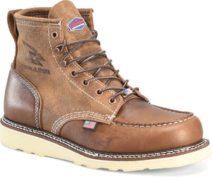 Carolina Herren 6" AMP Durchgehend Weiche Spitze Keilabsatz Arbeitsstiefel (CA7068) - Bild 1 von 5