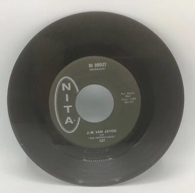 J. M. Van Eaton & The Untouchables-Bo Diddley/Midnite Blues-1960 7” 45rpm-RARE - Image 1 of 2