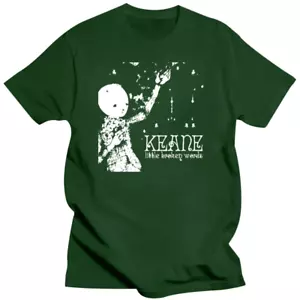 Vtg Keane Band LITTLE BROKEN WORDS Cotton Unisex All Size Shirt DI087 - Picture 1 of 2