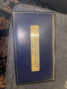 THE MORGAN MINT 24kt Gold Plated Statehood Quarter Dollars 2005-2006 Set of 10 - Picture 1 of 8