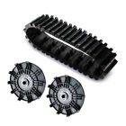 Drive Wheel And Rubber Track Set Fit For Buggy Quad Go Kart Atv Electric Snowmobile
