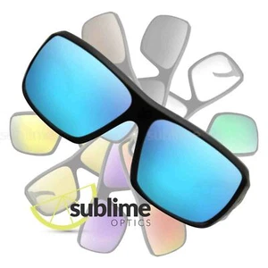 POLARIZED Metallic Ice Blue Replacement Lenses for Electric kb1 ~ bleu blau - Picture 1 of 5