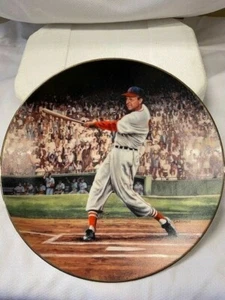 STAN "THE MAN" MUSIAL COMMEMORATIVE NUMBERED PLATE WITH COA - Picture 1 of 2