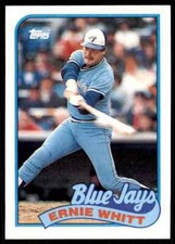 1989 Topps Ernie Whitt Baseball Cards #289