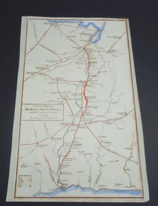 Antique Map of Hadrian's Wall by John Cary 1813 - Picture 1 of 5