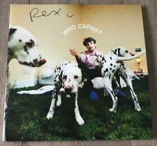 REX ORANGE COUNTY SIGNED AUTOGRAPH WHO CARES? VINYL RECORD LP ALBUM
