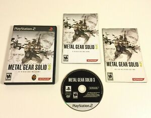 Metal Gear Solid 3 Subsistence - Sony Playstation 2 PS2 - Game Complete - Tested