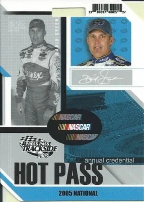 David Green Collectible Card - 2005 PRESS PASS Trackside 26/27 - Image 1 of 2
