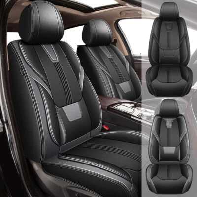 Cojín de cuero PU para coche 2 y 5 asientos para Mitsubishi Outlander Sport 2011-2024 Foto 1 de 2