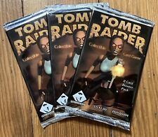 Tomb Raider CCG Trading Card Booster Pack x3 New Sealed