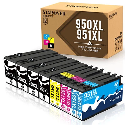 Druckerpatronen für HP 950XL 951XL Officejet Pro 8610 8620 8600 8640 8660 8100 - Bild 1 von 4